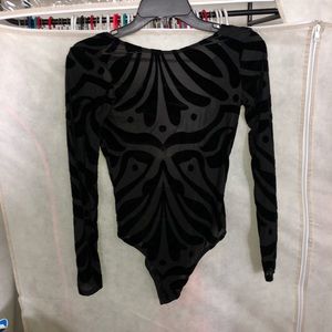 Mesh & Velvet Onesie